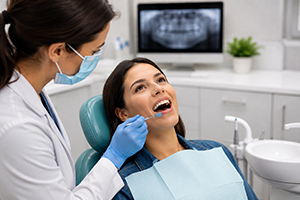 Greenberg Dental patient receiving dental care